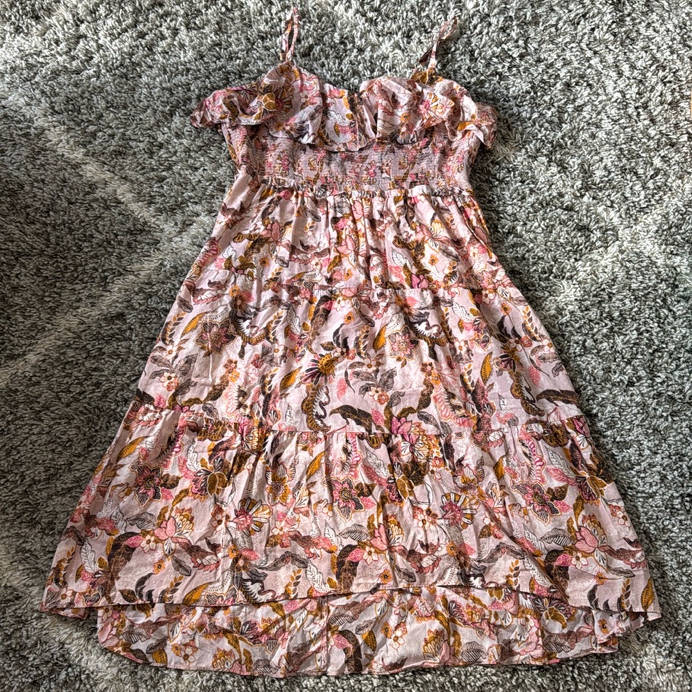 INC | Smocked Ruffled Dress - Picture 2 of 2